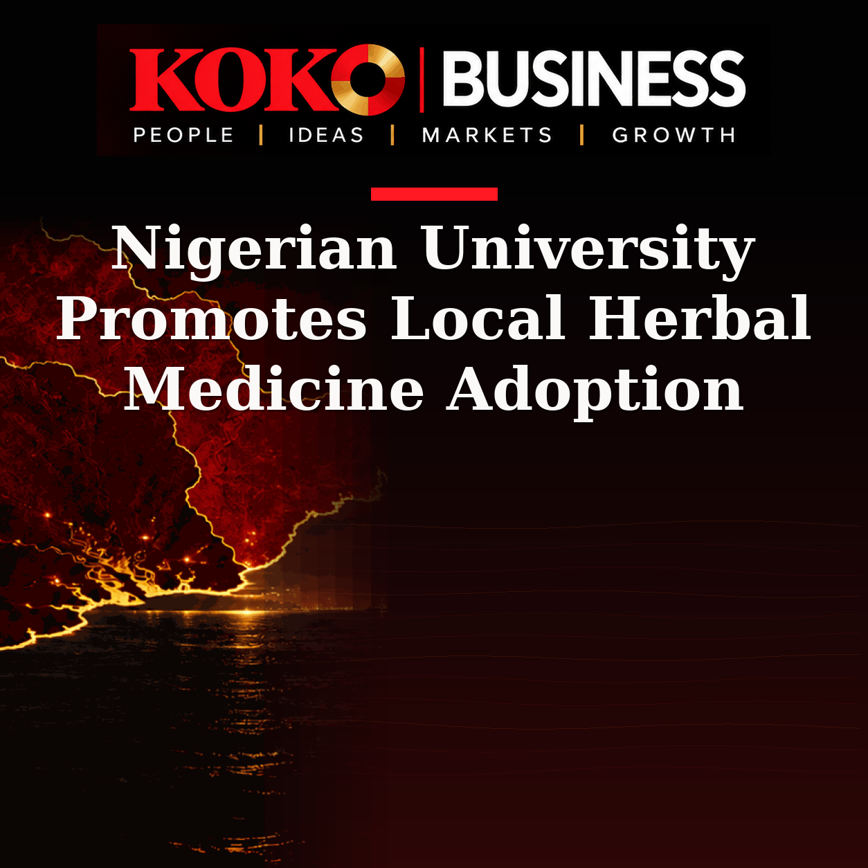 KOKO Business | People, Ideas, Markets, Growth | Nigerian University Promotes Local Herbal Medicine Adoption