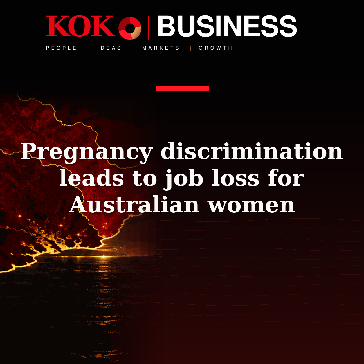 KOKO Business | People, Ideas, Markets, Growth | Pregnancy discrimination leads to job loss for Australian women