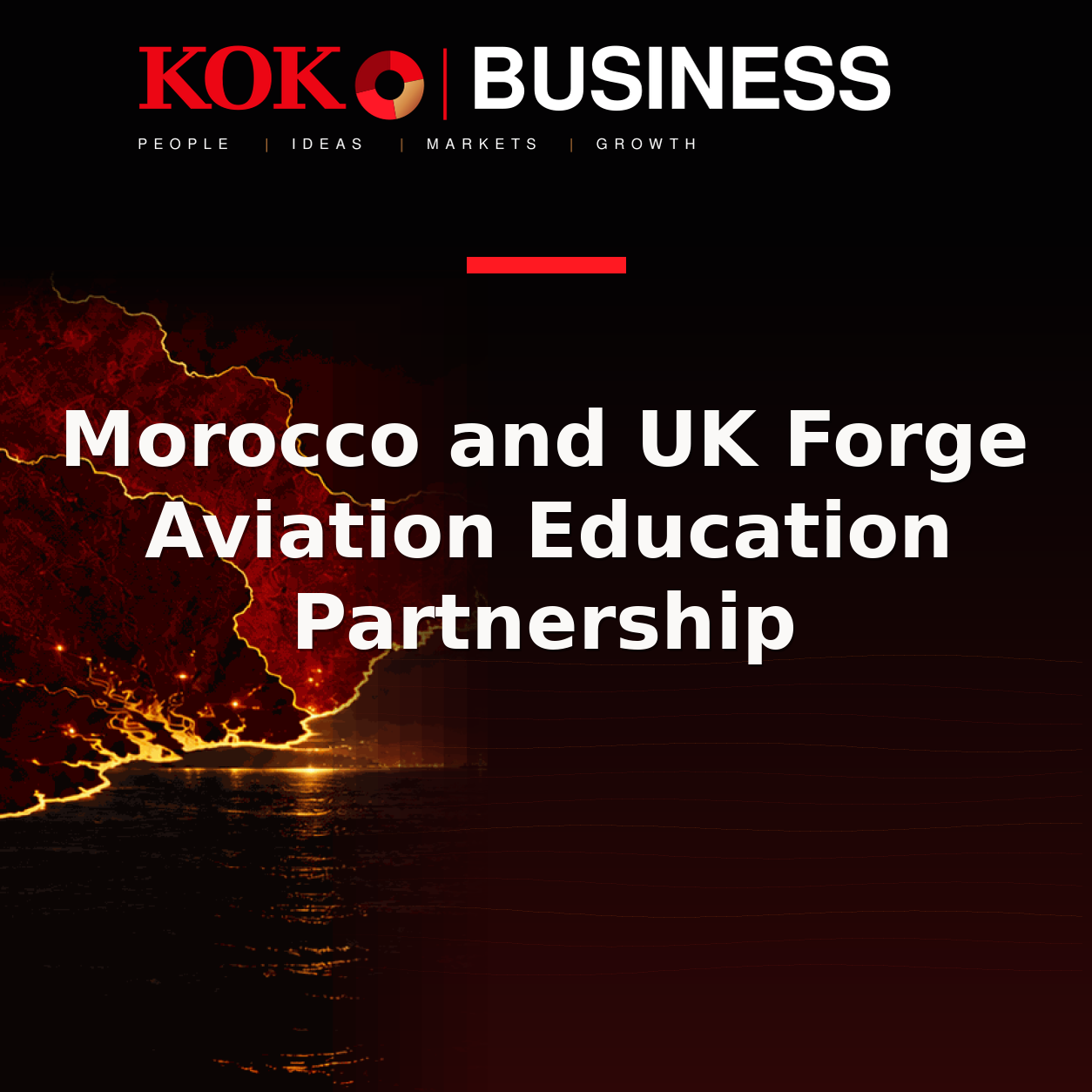 KOKO Business | People, Ideas, Markets, Growth | Morocco and UK Forge Aviation Education Partnership