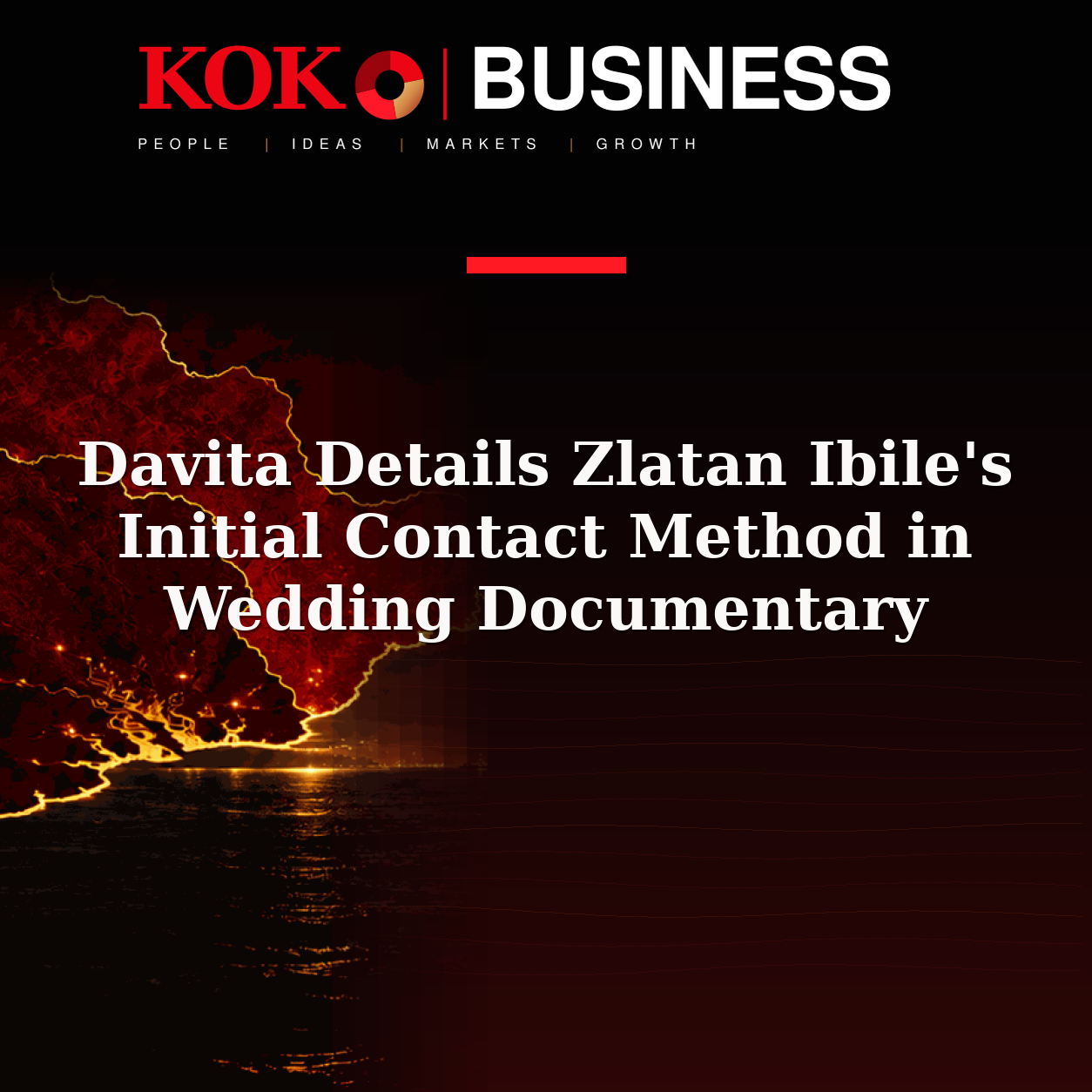 KOKO Business | People, Ideas, Markets, Growth | Davita Details Zlatan Ibile's Initial Contact Method in Wedding Documentary