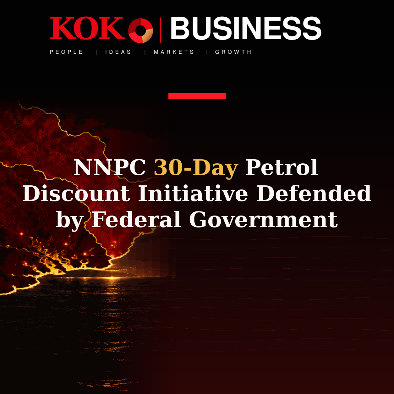 KOKO Business | People, Ideas, Markets, Growth | NNPC 30-Day Petrol Discount Initiative Defended by Federal Government