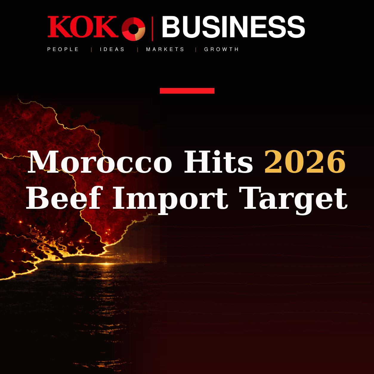 KOKO Business | People, Ideas, Markets, Growth | Morocco Hits 2026 Beef Import Target