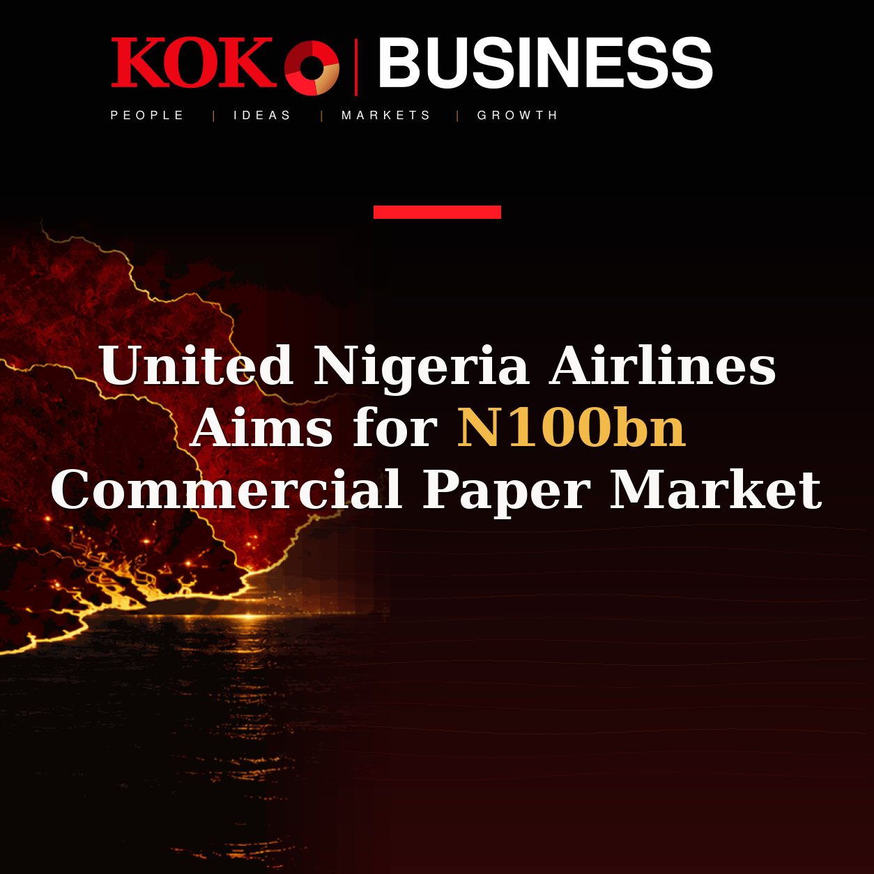 KOKO Business | People, Ideas, Markets, Growth | United Nigeria Airlines Aims for N100bn Commercial Paper Market