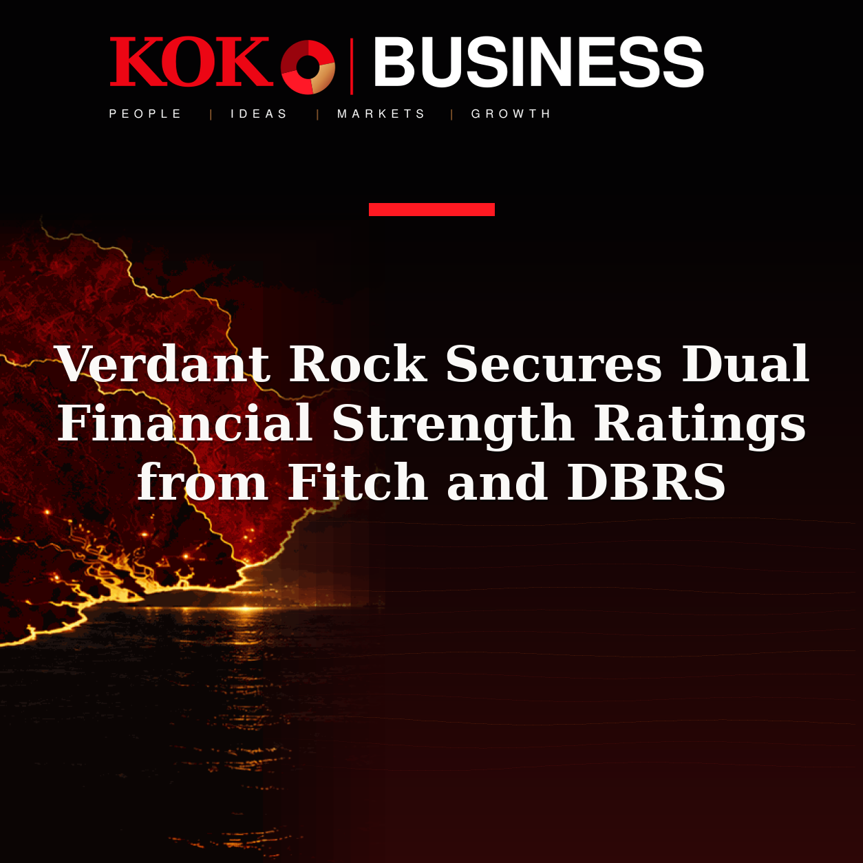 KOKO Business | People, Ideas, Markets, Growth | Verdant Rock Secures Dual Financial Strength Ratings from Fitch and DBRS