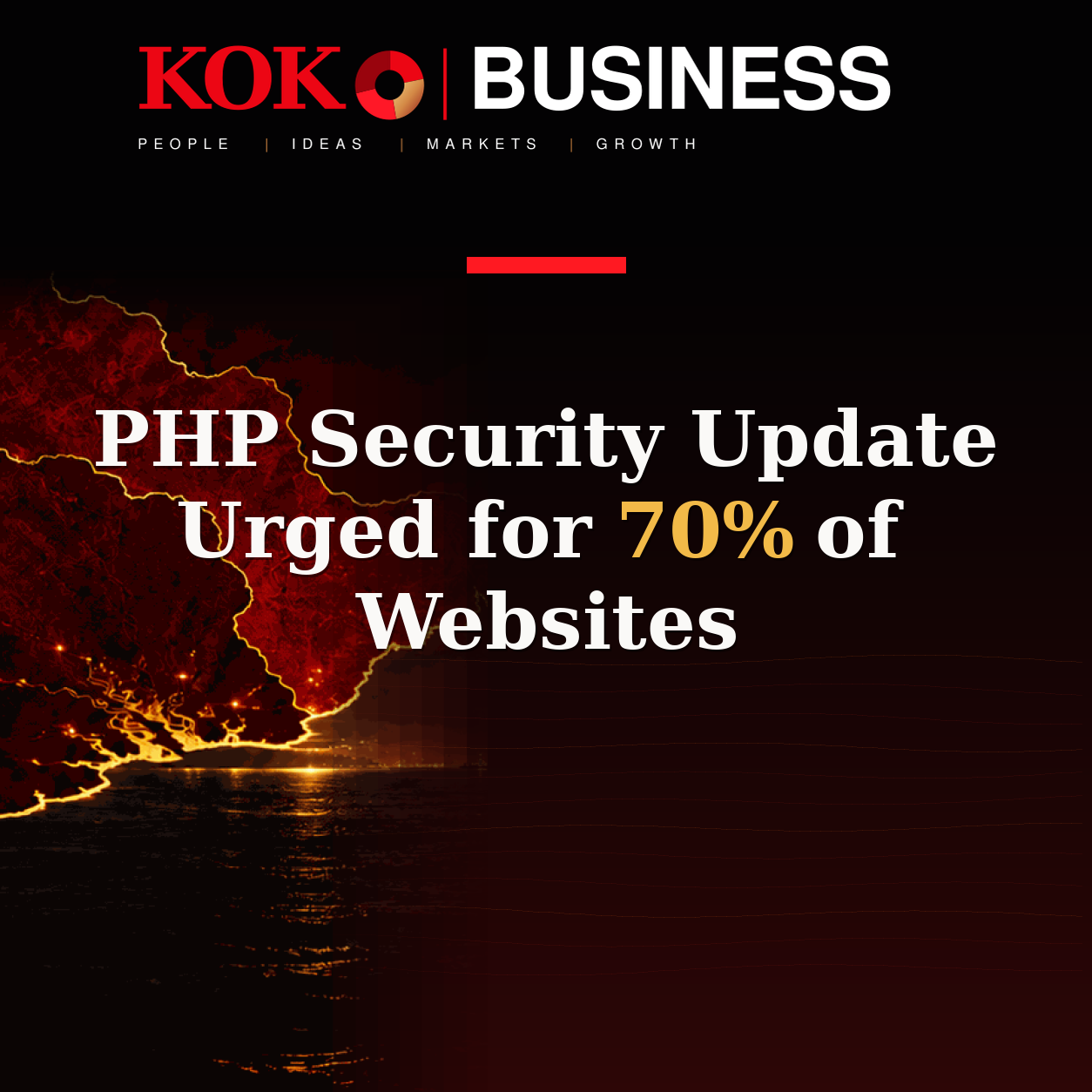 KOKO Business | People, Ideas, Markets, Growth | PHP Security Update Urged for 70% of Websites