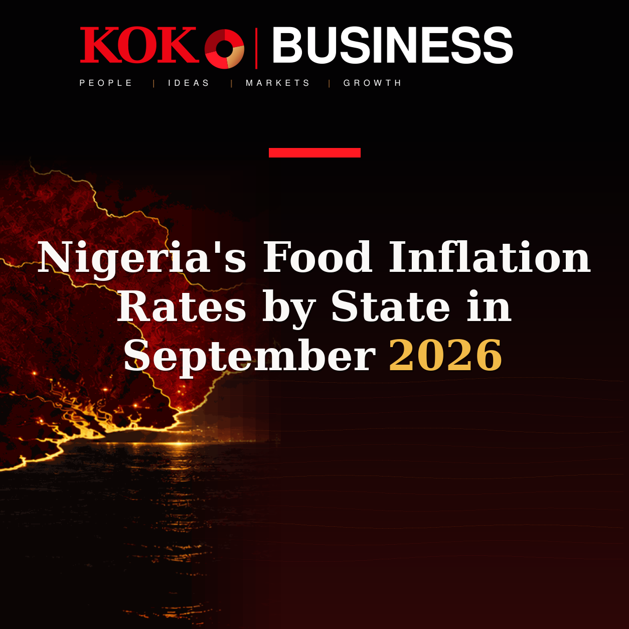 KOKO Business | People, Ideas, Markets, Growth | Nigeria's Food Inflation Rates by State in September 2026