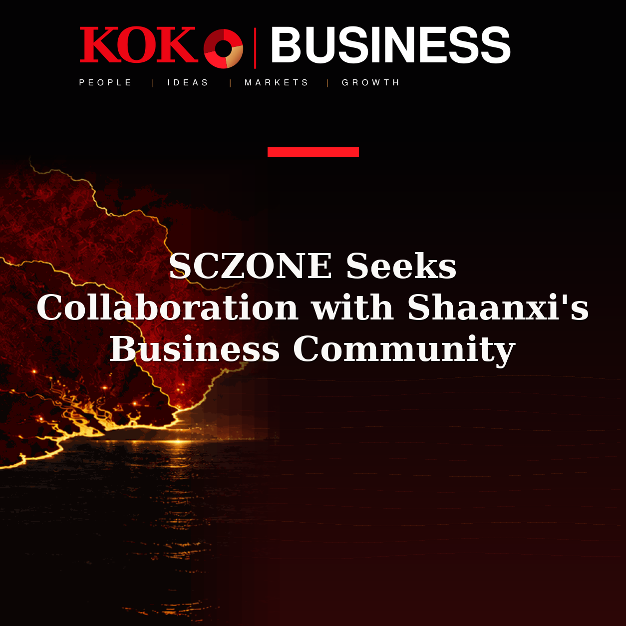 KOKO Business | People, Ideas, Markets, Growth | SCZONE Seeks Collaboration with Shaanxi's Business Community