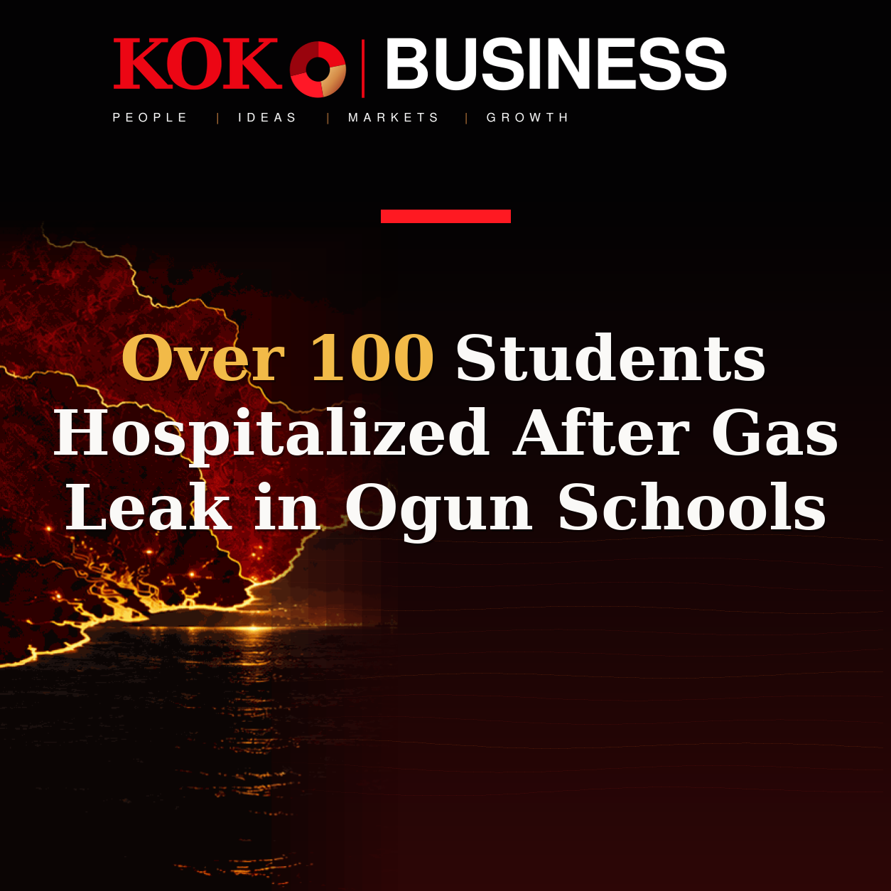 KOKO Business | People, Ideas, Markets, Growth | Over 100 Students Hospitalized After Gas Leak in Ogun Schools