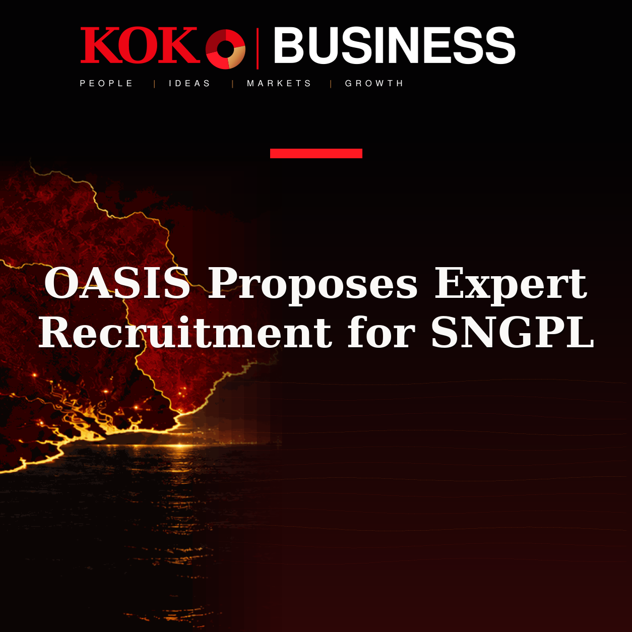 KOKO Business | People, Ideas, Markets, Growth | OASIS Proposes Expert Recruitment for SNGPL
