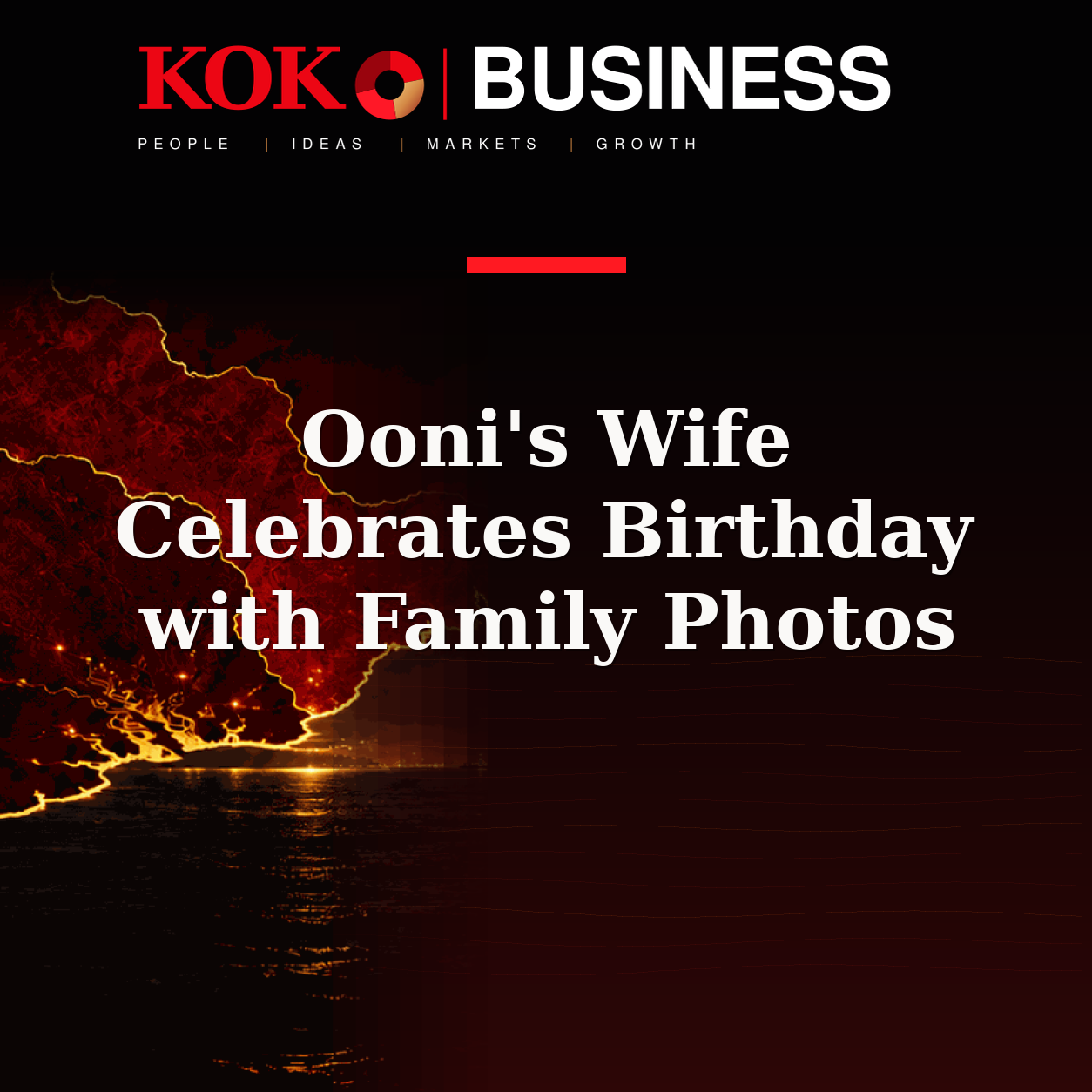 KOKO Business | People, Ideas, Markets, Growth | Ooni's Wife Celebrates Birthday with Family Photos
