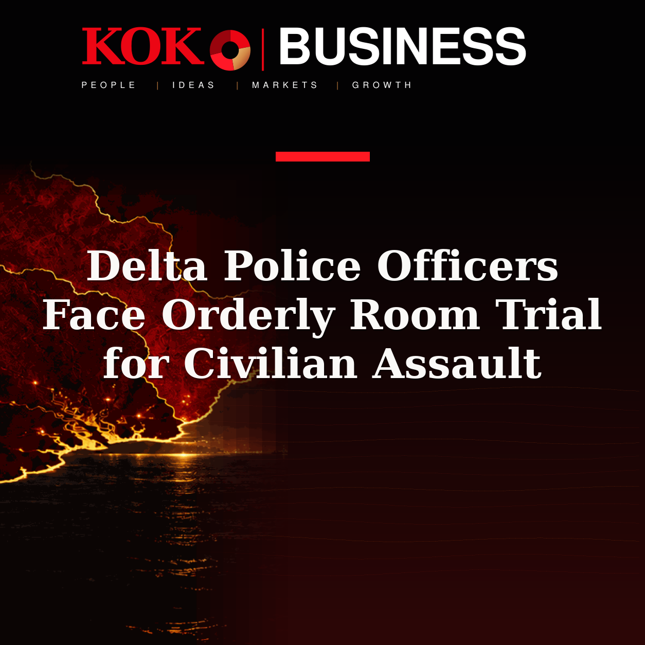 KOKO Business | People, Ideas, Markets, Growth | Delta Police Officers Face Orderly Room Trial for Civilian Assault