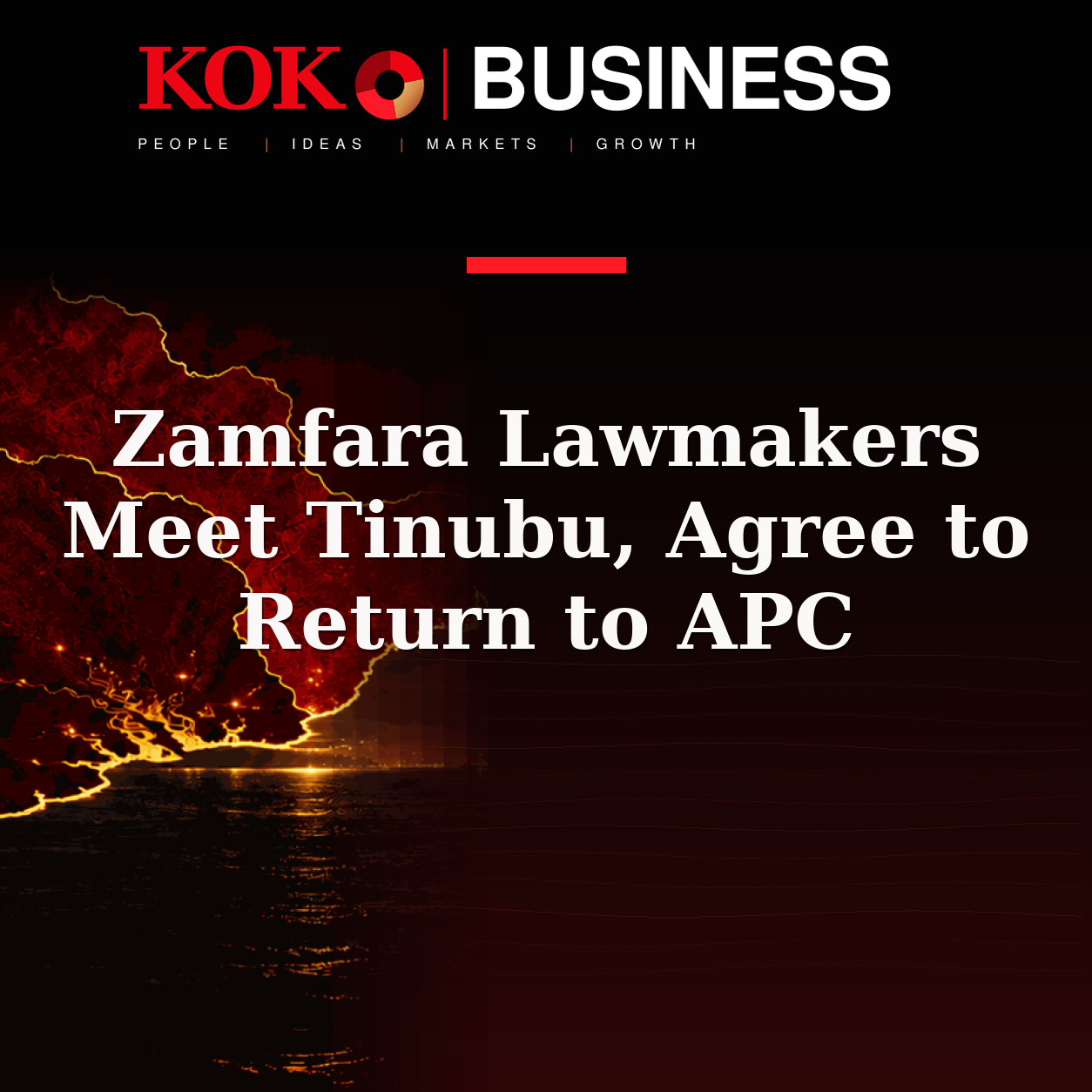 KOKO Business | People, Ideas, Markets, Growth | Zamfara Lawmakers Meet Tinubu, Agree to Return to APC